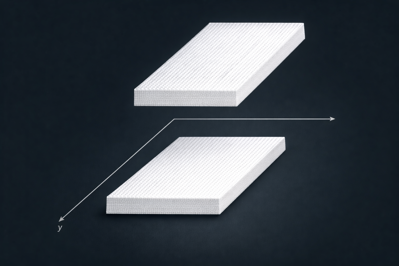 Fabric Layered Orientation Diagram